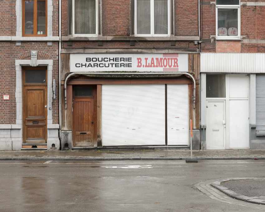 A butcher shop called "B. Lamour"